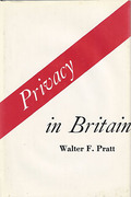 Cover of Privacy in Britain