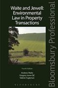 Cover of Waite and Jewell: Environmental Law in Property Transactions