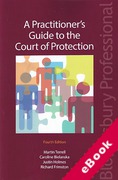 Cover of Practitioner's Guide to the Court of Protection (eBook)