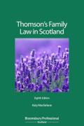 Cover of Thomson's Family Law in Scotland