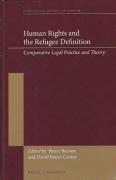 Cover of Human Rights and the Refugee Definition: Comparative Legal Practice and Theory