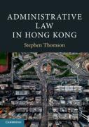 Cover of Administrative Law in Hong Kong