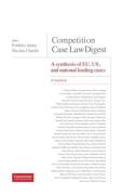 Cover of Competition Case Law Digest: A Synthesis of EU and National Leading Cases