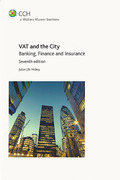 Cover of VAT and the City: Banking, Finance and Insurance