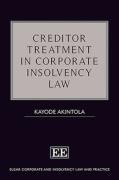 Cover of Creditor Treatment in Corporate Insolvency Law