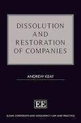 Cover of Dissolution and Restoration of Companies