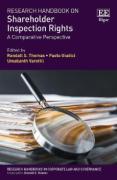 Cover of Research Handbook on Shareholder Inspection Rights: A Comparative Perspective