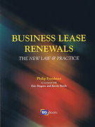 Cover of Business Lease Renewals: The New Law & Practice