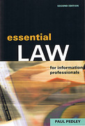 Cover of Essential Law for Information Professionals