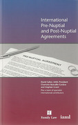 Cover of International Pre-Nuptial and Post-Nuptial Agreements