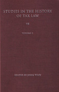 Cover of Studies in the History of Tax Law: Volume 2