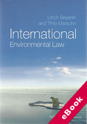 Cover of International Environmental Law (eBook)