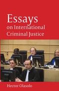 Cover of Essays on International Criminal Justice