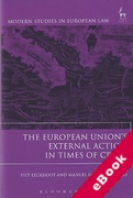 Cover of The European Union&#8217;s External Action in Times of Crisis (eBook)