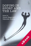 Cover of Doping in Sport and the Law (eBook)