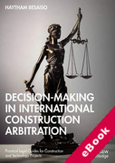 Cover of Decision-making in International Construction Arbitration (eBook)