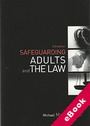 Cover of Safeguarding Adults and the Law (eBook)