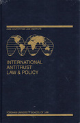 Cover of International Antitrust Law & Policy: Fordham Competition Law 2009