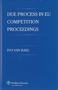 Cover of Due Process in EU Competition Proceedings