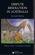 Cover of Dispute Resolution in Australia