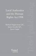 Cover of Local Authorities and the Human Rights Act, 1998