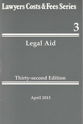 Cover of Lawyers Costs & Fees: Legal Aid