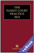Cover of The Red Book: The Family Court Practice 2023 (Book &#38; eBook Pack)