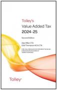 Cover of Tolley's Value Added Tax 2024-25: 2nd edition