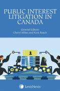 Cover of Public Interest Litigation in Canada