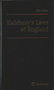 Cover of Halsbury's Laws of England 5th Edition: Reissue Volumes