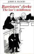 Cover of Barristers Clerks: The Law's Middlemen