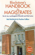 Cover of Blackstone's Handbook for Magistrates