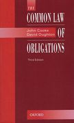 Cover of The Common Law of Obligations