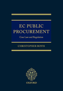 Cover of EC Public Procurement Law: Case Law and Regulation