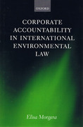 Cover of Corporate Accountability in International Environmental Law