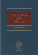 Cover of Terrorism and the Law