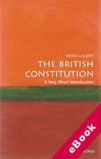 Cover of The British Constitution: A Very Short Introduction (eBook)