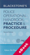 Cover of Blackstone's Police Operational Handbook: Practice and Procedure (eBook)