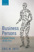 Cover of Business Persons: A Legal Theory of the Firm