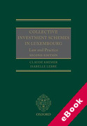 Cover of Collective Investment Schemes in Luxembourg: Law and Practice (eBook)