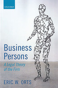 Cover of Business Persons: A Legal Theory of the Firm