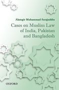 Cover of Cases on Muslim Law of India, Pakistan, and Bangladesh
