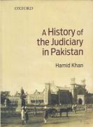 Cover of A History of the Judiciary in Pakistan