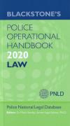 Cover of Blackstone's Police Operational Handbook 2020: Law
