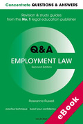 Cover of Concentrate Questions and Answers: Employment Law (eBook)