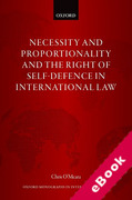 Cover of Necessity and Proportionality and the Right of Self-Defence in International Law (eBook)