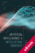 Cover of Artificial Intelligence and Intellectual Property (eBook)