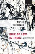 Cover of Rule of Law in India: A Quest for Reason