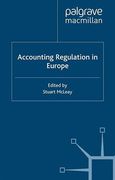 Cover of Accounting Regulation in Europe