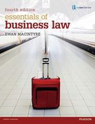 Cover of Essentials of Business Law 4th ed (MyLawChamber)
